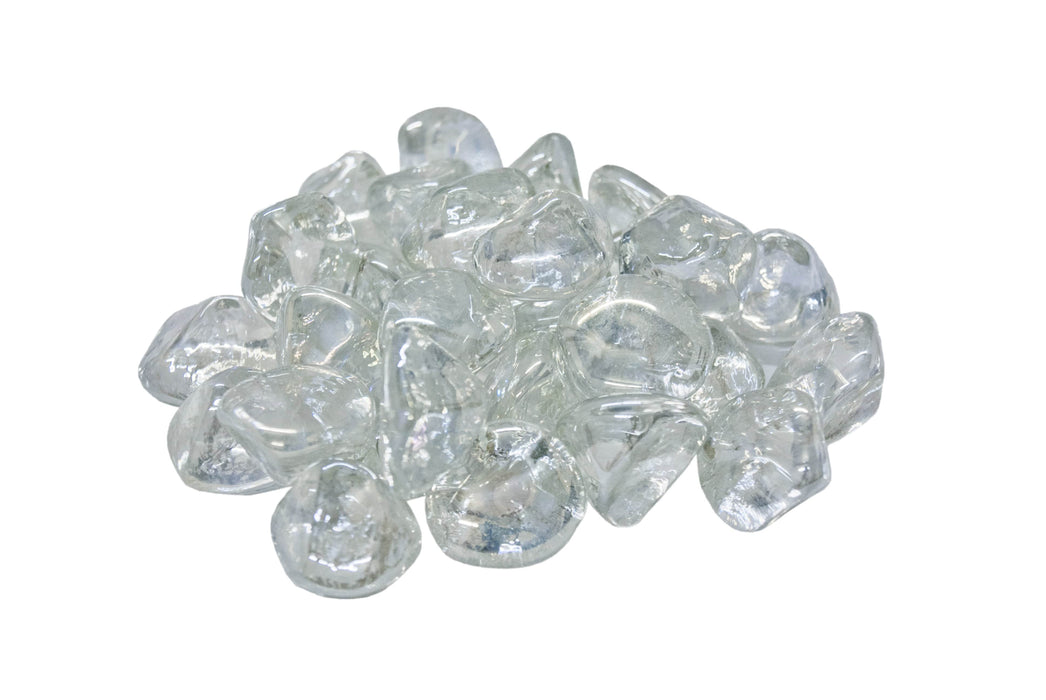 American Fyre Designs Fire Glass American Fyre Designs Clear Diamond Nuggets