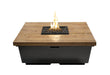 American Fyre Designs Fire Table American Fyre Designs - 44" Reclaimed Wood Contempo Square Firetable