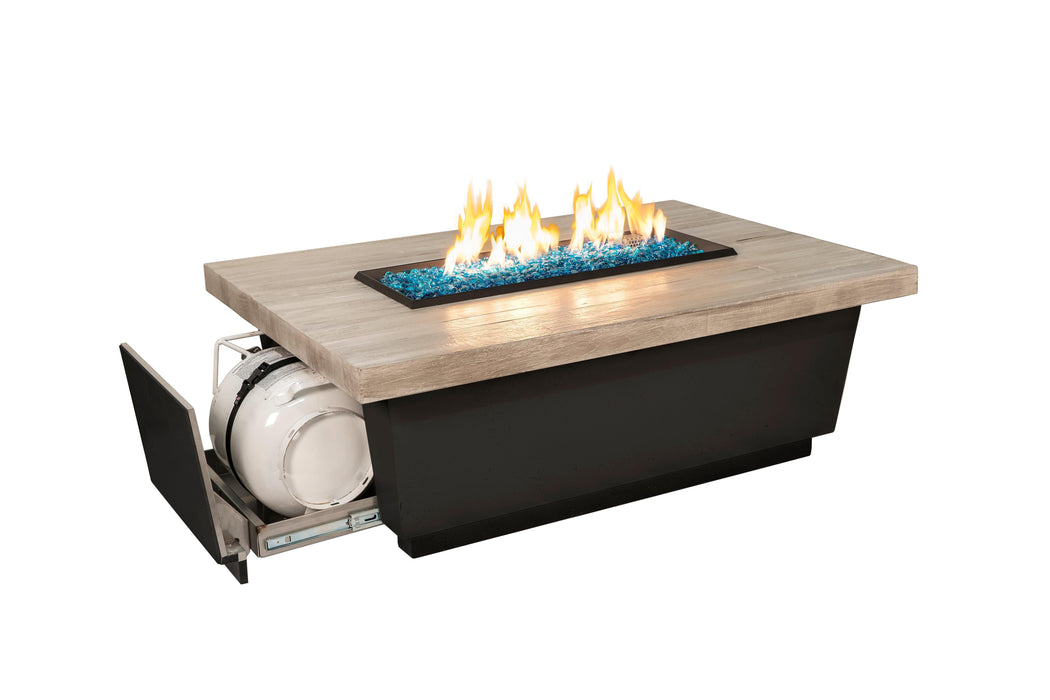 American Fyre Designs Fire Table American Fyre Designs - Reclaimed Wood Contempo LP Select Firetable
