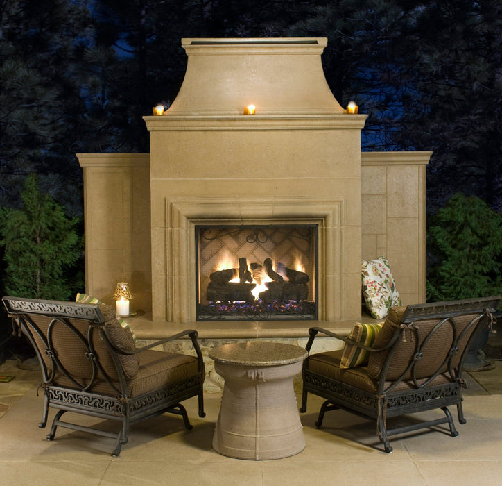 American Fyre Designs Outdoor Fireplace American Fyre Designs - Grand Cordova Outdoor Gas Fireplace