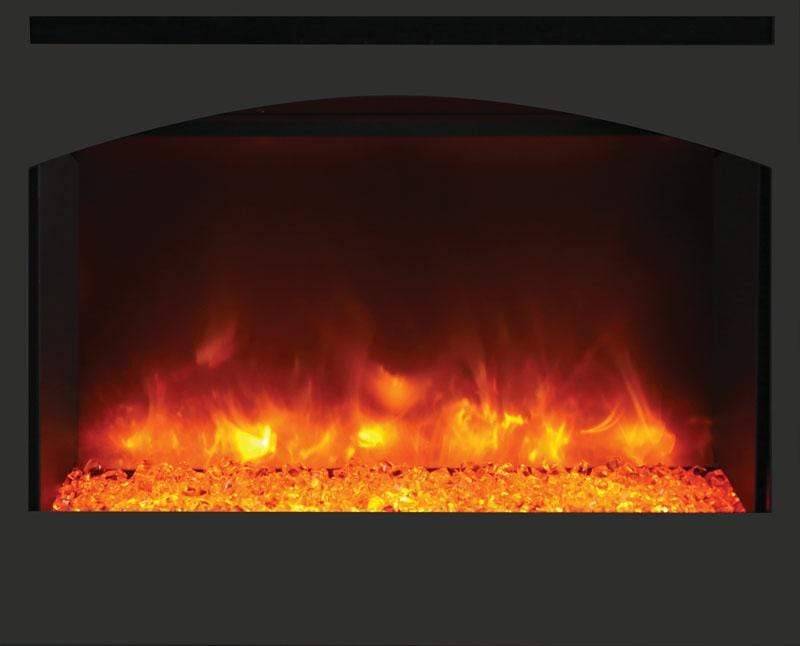 Amantii Electric Fireplace Amantii 31" Zero Clearance Electric Fireplace - ZECL-31-3228-STL