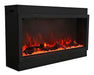 Amantii Electric Fireplace Amantii - 40″ Wide – Deep Indoor or Outdoor Electric Fireplace - BI-40-DEEP-XT