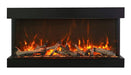 Amantii Electric Fireplace Amantii 50" 3 Sided Glass Fireplace - 50-TRV-XT-XL