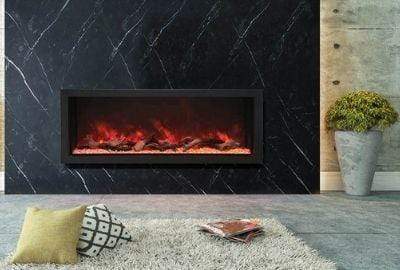 Amantii Electric Fireplace Amantii - 60″ Wide – Deep Indoor or Outdoor Electric Fireplace - BI-60-DEEP-XT