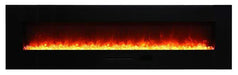Amantii Electric Fireplace Amantii 72" Flush Mount Electric Fireplace - WM-FM-72-8123-BG