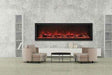 Amantii Electric Fireplace Amantii - 72″ Wide – Deep Indoor or Outdoor Electric Fireplace - BI-72-DEEP-XT
