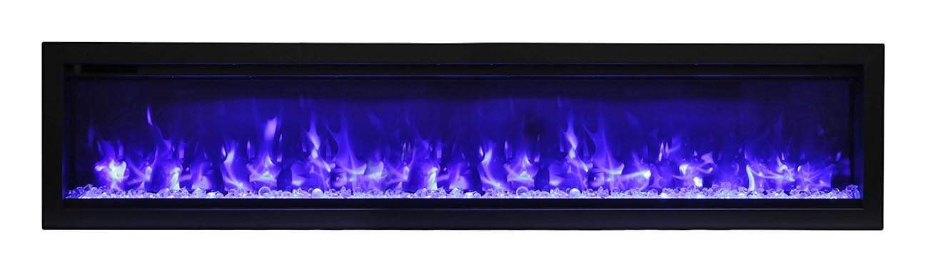 Amantii Electric Fireplace Amantii - 74" Clean face Electric Fireplace - SYM-74