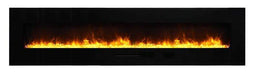 Amantii Electric Fireplace Amantii 88" Flush Mount Electric Fireplace - WM-FM-88-10023-BG