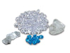 Amantii Electric Fireplace Fire Glass Amantii Clear and Blue Diamond Fire Glass - Fi-105-Diamond
