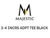 Majestic Chimney Venting Majestic 3-4 INCRS ADPT TEE BLACK