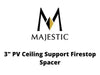 Majestic Chimney Venting Majestic 3" Pellet Vent Pro - 3" PV Ceiling Support Firestop Spacer