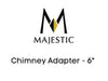 Majestic Chimney Venting Majestic 3" Pellet Vent Pro - Chimney Adapter - 6"
