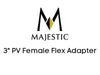 Majestic Chimney Venting Majestic 3" PV Female Flex Adapter