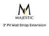 Majestic Chimney Venting Majestic 3" PV Wall Strap Extension