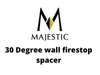 Majestic Chimney Venting Majestic 30 Degree wall firestop spacer