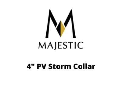 Majestic Chimney Venting Majestic 4" PV Storm Collar