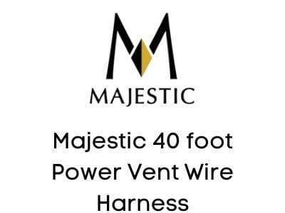 Majestic Chimney Venting Majestic 40 foot Power Vent Wire Harness