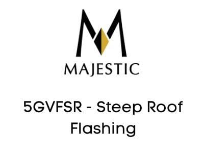 Majestic Chimney Venting Majestic 5GVFSR - Steep Roof Flashing