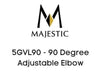 Majestic Chimney Venting Majestic 5GVL90 - 90 Degree Adjustable Elbow