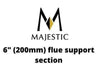 Majestic Chimney Venting Majestic 6" (200mm) flue support section