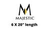 Majestic Chimney Venting Majestic 6" DuraFlex 304SS - 6 X 20" length - DV-6DF304-20
