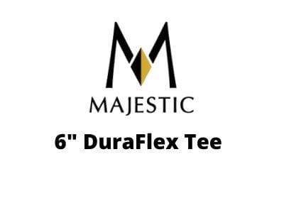Majestic Chimney Venting Majestic 6" DuraFlex Tee - DV-6DFS-T
