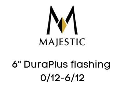 Majestic Chimney Venting Majestic 6" DuraPlus flashing 0/12-6/12 - DV-6DP-F6