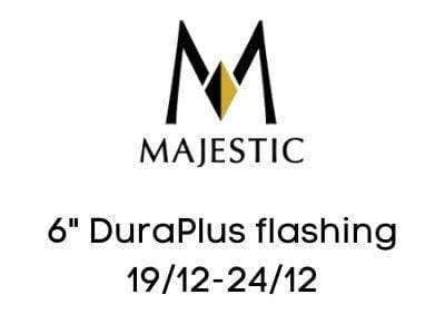 Majestic Chimney Venting Majestic 6" DuraPlus flashing 19/12-24/12 - DV-6DP-F24
