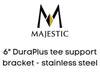 Majestic Chimney Venting Majestic 6" DuraPlus tee support bracket - stainless steel - DV-6DP-TSBSS