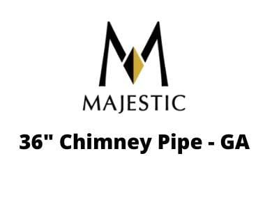 Majestic Chimney Venting Majestic 6" DuraTech - 36" Chimney Pipe - GA