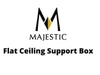 Majestic Chimney Venting Majestic 6" DuraTech - Flat Ceiling Support Box - DV-6DT-FCS