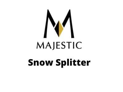 Majestic Chimney Venting Majestic 6" DuraTech - Snow Splitter - DV-6DT-SP