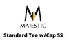 Majestic Chimney Venting Majestic 6" DuraTech - Standard Tee w/Cap SS - DV-6DT-STSS
