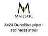 Majestic Chimney Venting Majestic 6x24 DuraPlus pipe - stainless steel
