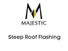 Majestic Chimney Venting Majestic 8" B-Vent - Steep Roof Flashing - DV-8GVFSR