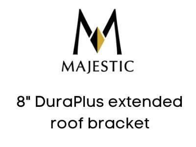 Majestic Chimney Venting Majestic 8" DuraPlus extended roof bracket - DV-8DP-XRB