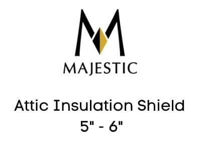 Majestic Chimney Venting Majestic B-Vent Attic Insulation Shield 5" - 6" - DV-5GVIS