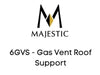 Majestic Chimney Venting Majestic B-Vent Gas Vent Roof Support - DV-6GVS