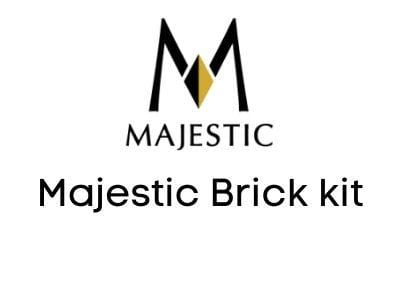Majestic Chimney Venting Majestic Brick kit
