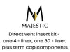 Majestic Chimney Venting Majestic Direct vent insert kit - LINK-DV4-30B