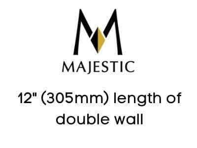 Majestic Chimney Venting Majestic DVP 12" (305mm) length of double wall - DVP12