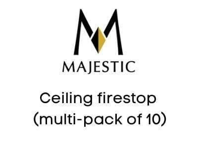 Majestic Chimney Venting Majestic DVP Ceiling firestop (multi-pack of 10) - DVP-FSM