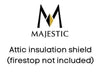 Majestic Chimney Venting Majestic DVP Components - Attic insulation shield
