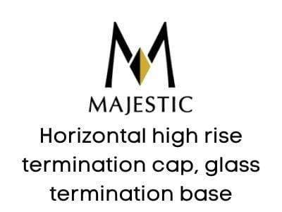 Majestic Chimney Venting Majestic DVP - Horizontal high rise termination cap, glass termination base