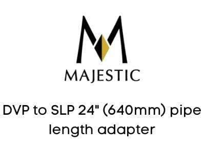 Majestic Chimney Venting Majestic DVP to SLP 24" (640mm) pipe length adapter
