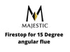 Majestic Chimney Venting Majestic Firestop for 15 Degree angular flue