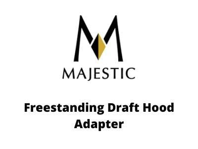 Majestic Chimney Venting Majestic Freestanding Draft Hood Adapter