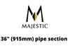 Majestic Chimney Venting Majestic SL1100 Wood Pipe - 36" (915mm) pipe section