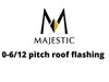 Majestic Chimney Venting Majestic SL300 Series Pipe:  0-6/12 pitch roof flashing