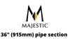 Majestic Chimney Venting Majestic SL300 Series Pipe - 36" (915mm) pipe section
